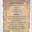 Cartolina Associazione Cuochi Torino Ricetta dello Zabaione Affrancatura Francobollo Cent.60 Zafferano dell'Aquila DOP Annullo filatelico speciale TORINO CENTRO 286 ANNIV. ASSOCIAZIONE CUOCHI TORINO 12.10.2008 A.C.T.
