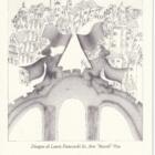 Cartolina Il Gioco del Ponte Disegno di Laura Franceschi Ist. Arte Russoli Pisa GIUGNO PISANO 1993 Con componimento poetico sul retro di Domenico Sartori