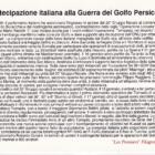Folder con n. 2 Buste Intervento Militare Italiano alla Guerra del Golfo Persico 'solidarietà e gratitudine ai militari italiani nel golfo' Annulli filatelici speciali 20-2-1991 e 25-2-1991