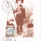 Cartolina 80esimo anniversario Scouts Italia Bagni di Lucca 12 luglio 1910 Primo Esploratore italiano Boy Scout Affrancatura Francobollo Castello d’Italia L.500Rovereto Annullo filatelico speciale 55022 BAGNI DI LUCCA VILLA LU 80 ANNIV.NASCITA SCOUTS IN ITALIA