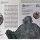 Moneta San Marino Anno 2014 2 Euro commemorativi Donato Bramante in blister
