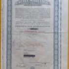 Certificato nominativo da 10.000 azioni n. 085420 Ercole Marelli e C. Società per Azioni Sede di Milano emesso 21 giugno 1963