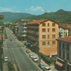 Cartolina Valdagno con Annullo filatelico speciale fiamma pubblicitaria IL RISPARMIO POSTALE IL FUTURO IN UNA BOTTE DI FERRO Annullo 36078 VALDAGNO VI 8-11-1971